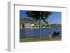 Germany, River, the Moselle, Rhineland-Palatinate, Waterside Promenade Alf-Chris Seba-Framed Photographic Print