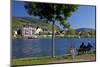 Germany, River, the Moselle, Rhineland-Palatinate, Waterside Promenade Alf-Chris Seba-Mounted Photographic Print