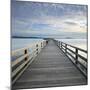 Germany, Saxony-Anhalt, Braunsbedra, Neumark, Geiseltalsee (Lake), Marina, Pier-Andreas Vitting-Mounted Photographic Print