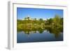 Germany, Saxony-Anhalt, Burgenlandkreis, Castle and Village Schšnburg Above the Saale-Andreas Vitting-Framed Photographic Print