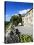 Germany, Saxony-Anhalt, Burgenlandkreis, Freyburg (Unstrut), Castle Neuenburg Above the Unstruttal-Andreas Vitting-Stretched Canvas