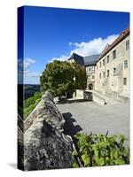 Germany, Saxony-Anhalt, Burgenlandkreis, Freyburg (Unstrut), Castle Neuenburg Above the Unstruttal-Andreas Vitting-Stretched Canvas