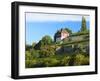 Germany, Saxony-Anhalt, Burgenlandkreis, Gro§jena, Max Klinger Vineyard with Vineyard House-Andreas Vitting-Framed Photographic Print