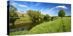 Germany, Saxony-Anhalt, Burgenlandkreis, Near Naumburg, in the BlŸtengrund at the Unstrut-Andreas Vitting-Stretched Canvas