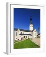 Germany, Saxony-Anhalt, Harz, Sangerhausen, Ulrich Church, Outdoors-Andreas Vitting-Framed Photographic Print