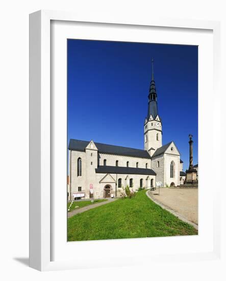 Germany, Saxony-Anhalt, Harz, Sangerhausen, Ulrich Church, Outdoors-Andreas Vitting-Framed Photographic Print