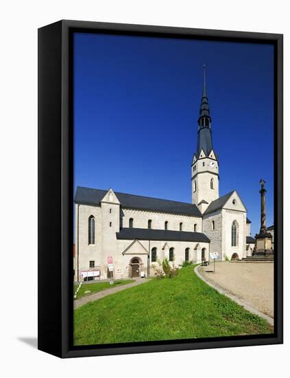 Germany, Saxony-Anhalt, Harz, Sangerhausen, Ulrich Church, Outdoors-Andreas Vitting-Framed Stretched Canvas