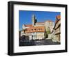 Germany, Saxony-Anhalt, Historical Old Town with Half-Timbered Houses-Andreas Vitting-Framed Photographic Print