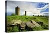 Germany, Saxony-Anhalt, LangeneichstŠdt, Big Stone Grave, Dolmen Goddess and EichstŠdter Warte-Andreas Vitting-Stretched Canvas