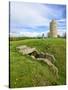 Germany, Saxony-Anhalt, LangeneichstŠdt, Big Stone Grave, Dolmen Goddess and EichstŠdter Warte-Andreas Vitting-Stretched Canvas