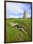 Germany, Saxony-Anhalt, LangeneichstŠdt, Big Stone Grave, Dolmen Goddess and EichstŠdter Warte-Andreas Vitting-Framed Photographic Print