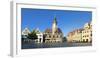 Germany, Saxony-Anhalt, Naumburg, Town Houses and Wenzelskirche on the Marketplace-Andreas Vitting-Framed Photographic Print