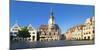 Germany, Saxony-Anhalt, Naumburg, Town Houses and Wenzelskirche on the Marketplace-Andreas Vitting-Mounted Photographic Print