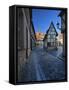 Germany, Saxony-Anhalt, Quedlinburg, Old Town, Townscape-Andreas Vitting-Framed Stretched Canvas