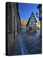 Germany, Saxony-Anhalt, Quedlinburg, Old Town, Townscape-Andreas Vitting-Stretched Canvas