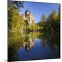 Germany, Saxony, Castle Kriebstein Above the Zschopau-Andreas Vitting-Mounted Photographic Print