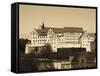 Germany, Saxony, Colditz Castle, Site of Famous Ww2 Pow Prison Camp-Walter Bibikow-Framed Stretched Canvas