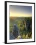 Germany, Saxony, Dresden, Saxon Switzerland National Park (Sachsische Schweiz)-Michele Falzone-Framed Photographic Print