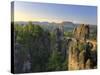 Germany, Saxony, Dresden, Saxon Switzerland National Park (Sachsische Schweiz)-Michele Falzone-Stretched Canvas