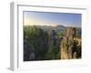 Germany, Saxony, Dresden, Saxon Switzerland National Park (Sachsische Schweiz)-Michele Falzone-Framed Photographic Print