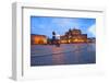 Germany, Saxony, Dresden. the Famed Semper Opera House.-Ken Scicluna-Framed Photographic Print