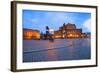 Germany, Saxony, Dresden. the Famed Semper Opera House.-Ken Scicluna-Framed Photographic Print