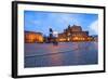 Germany, Saxony, Dresden. the Famed Semper Opera House.-Ken Scicluna-Framed Photographic Print