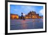 Germany, Saxony, Dresden. the Famed Semper Opera House.-Ken Scicluna-Framed Photographic Print