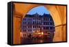 Germany, Saxony, Gšrlitz, Untermarkt-Catharina Lux-Framed Stretched Canvas