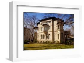 Germany, Saxony, Leipzig. a Villa in the Historic Centre.-Ken Scicluna-Framed Photographic Print