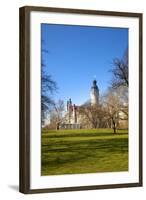 Germany, Saxony, Leipzig. the New City Hall.-Ken Scicluna-Framed Photographic Print