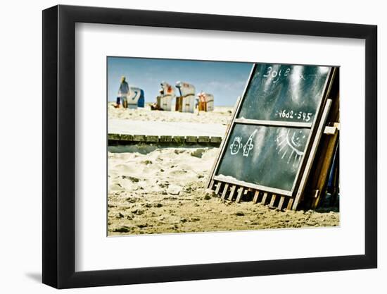 Germany, Schleswig-Holstein, Amrum, Norddorf, Beach-Ingo Boelter-Framed Photographic Print