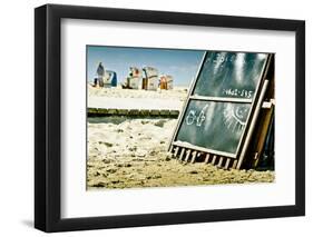 Germany, Schleswig-Holstein, Amrum, Norddorf, Beach-Ingo Boelter-Framed Photographic Print