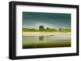 Germany, Schleswig-Holstein, Amrum, Sandy Beach, Sand Bank, Kniepsand-Ingo Boelter-Framed Photographic Print