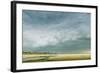 Germany, Schleswig-Holstein, Amrum, Sandy Beach, Sandbank, Kniepsand, Cloud Mood-Ingo Boelter-Framed Photographic Print