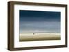 Germany, Schleswig-Holstein, Amrum, Sandy Beach, Sandbank, Kniepsand, Stroller-Ingo Boelter-Framed Photographic Print