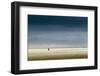 Germany, Schleswig-Holstein, Amrum, Sandy Beach, Sandbank, Kniepsand, Stroller-Ingo Boelter-Framed Photographic Print