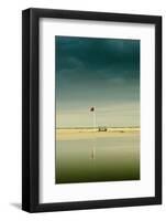 Germany, Schleswig-Holstein, Amrum, Sandy Beach, Sandbank, Kniepsand-Ingo Boelter-Framed Photographic Print