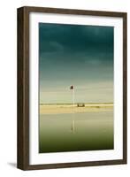 Germany, Schleswig-Holstein, Amrum, Sandy Beach, Sandbank, Kniepsand-Ingo Boelter-Framed Photographic Print