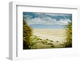 Germany, Schleswig-Holstein, Amrum, Sandy Beach, Sandbank, Kniepsand-Ingo Boelter-Framed Photographic Print