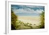 Germany, Schleswig-Holstein, Amrum, Sandy Beach, Sandbank, Kniepsand-Ingo Boelter-Framed Photographic Print