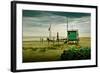 Germany, Schleswig-Holstein, Amrum, Sandy Beach, Sandbank, Kniepsand-Ingo Boelter-Framed Photographic Print