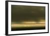 Germany, Schleswig-Holstein, Amrum, Sandy Beach, Sandbank, Stormy Atmosphere-Ingo Boelter-Framed Photographic Print