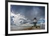 Germany, Schleswig - Holstein, Brunsb?ttel (Town), Lock, Lighthouse, Mole 1 (Jetty)-Ingo Boelter-Framed Photographic Print