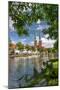 Germany, Schleswig - Holstein, LŸbeck (City), Old Town, Cathedral, Trave (River)-Ingo Boelter-Mounted Photographic Print