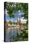 Germany, Schleswig - Holstein, LŸbeck (City), Old Town, Cathedral, Trave (River)-Ingo Boelter-Stretched Canvas