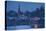 Germany, Schleswig-Holstein, Lauenburg Old Town, Evening-Thomas Ebelt-Stretched Canvas