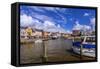 Germany, Schleswig-Holstein, North Frisia, 'Husumer Bucht' (Bay), Husum-Udo Siebig-Framed Stretched Canvas