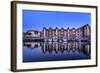 Germany, Schleswig-Holstein, North Frisia, 'Husumer Bucht' (Bay), Husum-Udo Siebig-Framed Photographic Print