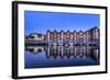 Germany, Schleswig-Holstein, North Frisia, 'Husumer Bucht' (Bay), Husum-Udo Siebig-Framed Photographic Print